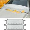 Windshield Sunshade Windshield Cover For Sun Weatherproof Automotive Shade Blocking For Leaves Bird Droppings Travel Parking