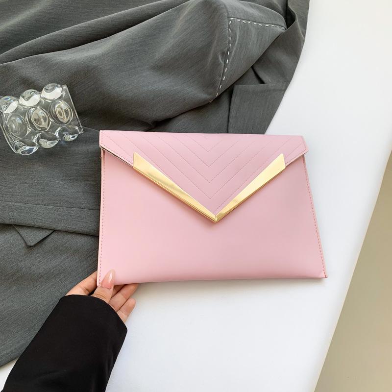 Высококачественная женская сумка-клатч с нишевым дизайном, модная сумка-конверт для мобильного телефона из твила с вышивкой нитками в иностранном стиле