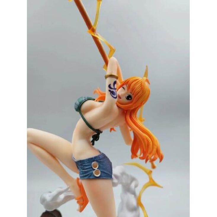 Новые аниме цельные фигурки Нами, пластиковые статуэтки из ПВХ, игрушки 27 см, без коробки