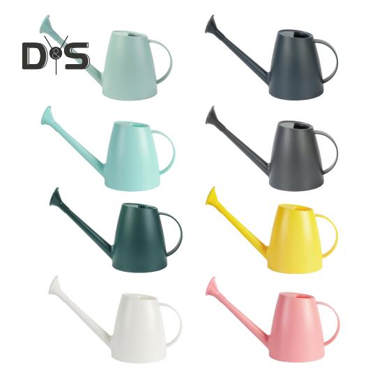Лейка 1,8 л с длинным носиком, садовый кувшин с разбрызгивателем, легкая пластиковая лейка для комнатных растений, растений на открытом воздухе