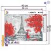 Ob_L_82 - Diamond Painting 30X40 - Postacie, Para W Paryzu