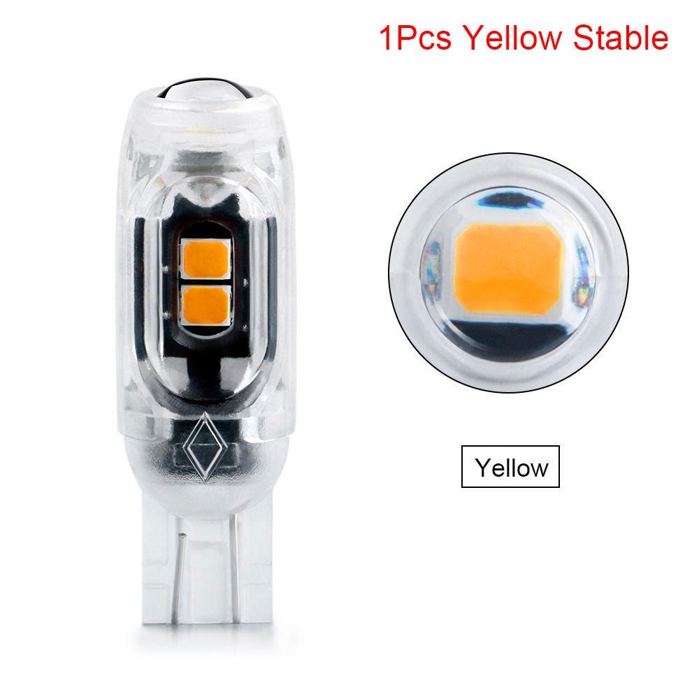 1/4Pcs 3030 5SMD Auto License Plate Light Car Parking Lights Instrument Lamp T10 W5W LED Bulbs