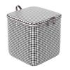 Houndstooth Giant Can Hold Buggy Bag Large Capacity Clothes Bag Mildew-Proof Quilt Storage Basket Boxes Moving Packing