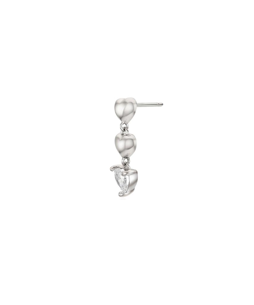 Серьги-подвески Stonehenge Silver Heart Sc25B13E