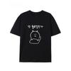 Высококачественные мужские футболки с коротким рукавом Streetwear Летние Свободные Винтажные Повседневные Дышащие Hip Hop Ткань Простые Стильные Топы