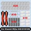 Совместимость для ( Xiaomi Mijia H40 / D101CN ) Запасные части Основная боковая щетка Hepa-фильтр Ткань для швабры Пылесборник Аксессуары Расходные материалы