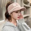 Windproof Hats For Women Autumn Winter Sports Empty Top Caps Female Knitted Warm Baseball Cap Fashion Running Golf Winter Hat