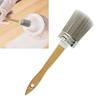 Кисть малярная с деревянной ручкой Премиальная синтетическая щетина Портативная Многоразовая Все