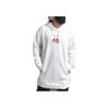 Adidas Fleece-Lined Thick Warm Pullover Hoodie with Long Sleeves Women Hoodie White GH7806