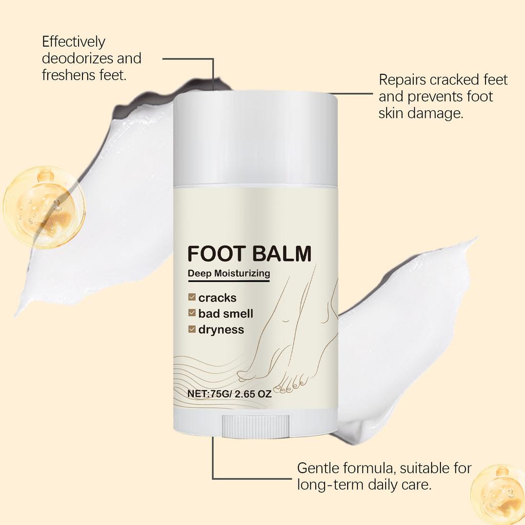 Foot Care Stick Moisturizing Cracked Heel Care Cream Deeply Penetrates To Gently Yet Effectively Reduce Calluses And Thick Skin.