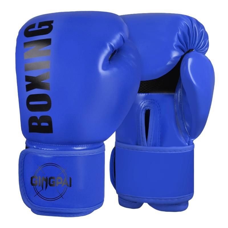 Kids Adult Boxing Gloves Set With Hand Targets Foot Target Martial Arts Training PU Leather 6oz To 12oz