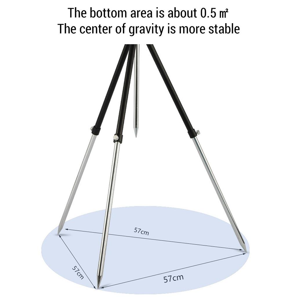 Портативный складной штатив для удочки из алюминиевого сплава, регулируемый штатив для удочки
