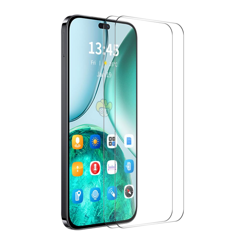 Для Honor 400 Lite 5G 2 шт. Защитное стекло ENKAY HAT PRINCE 9H Прозрачная пленка из высокоалюминиево-кремниевого стекла