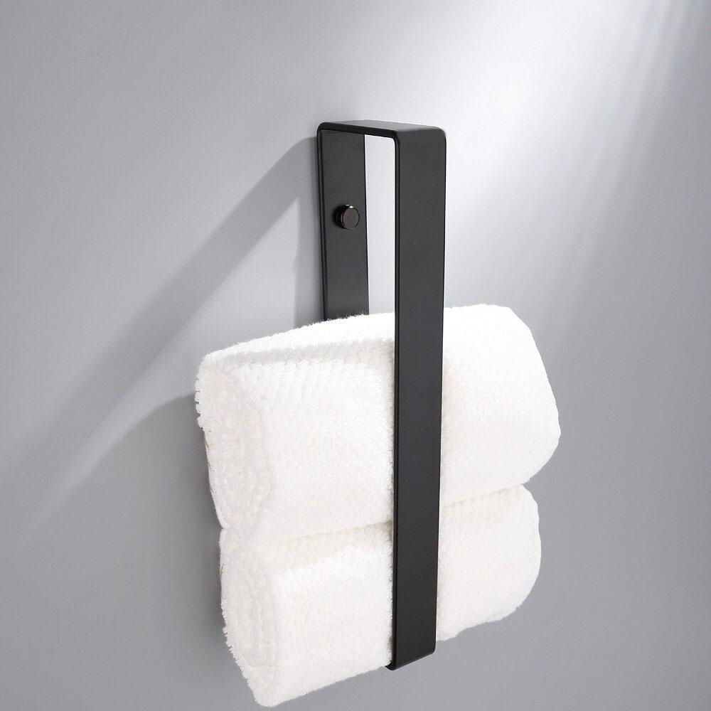 Kasos metal wall hanger 30 black loft