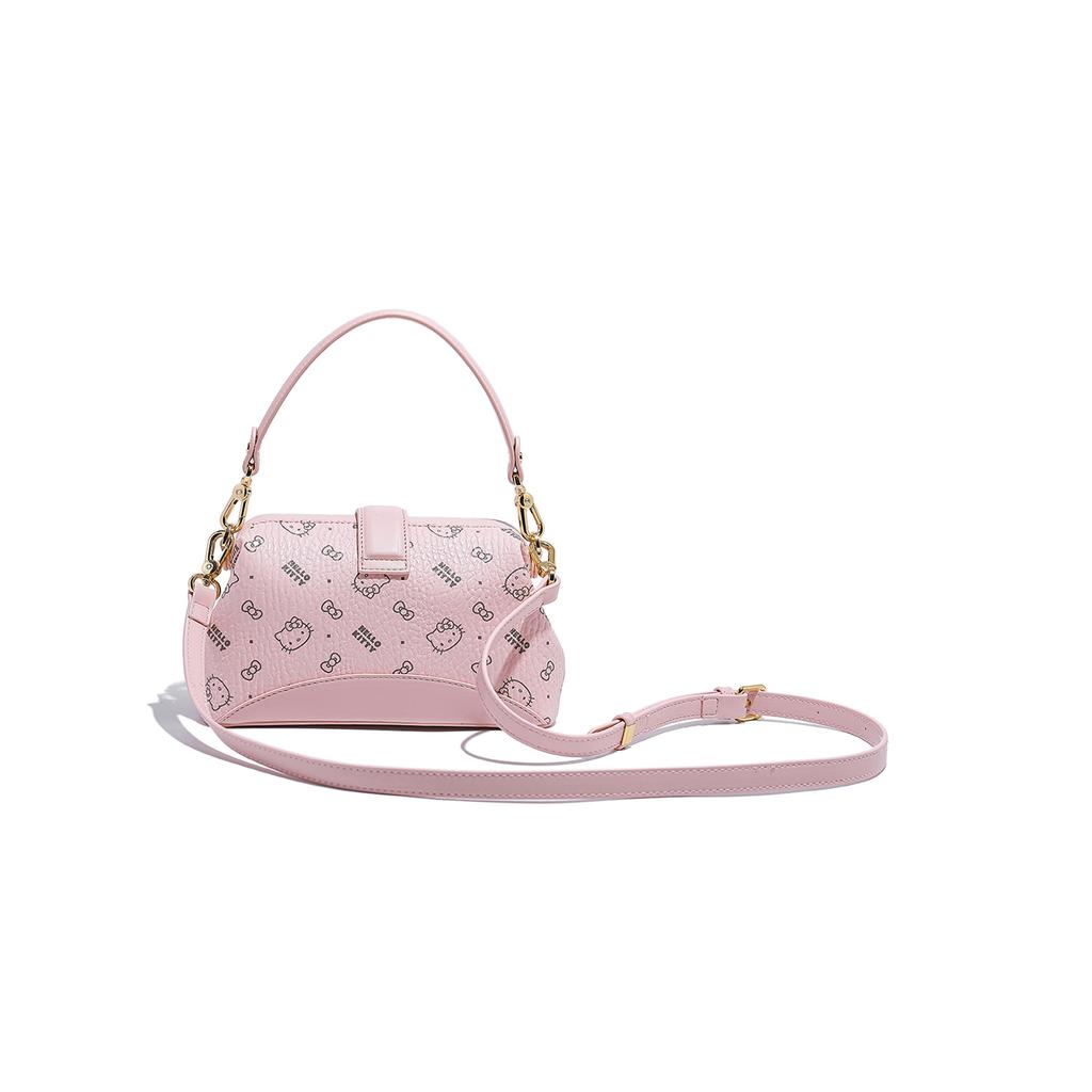 New Sanrio HelloKitty Hello Kitty PU Shoulder Bag, Crossbody Bag, Handbag Regular Women's Pink/Brown/Milk Tea SHHF41585