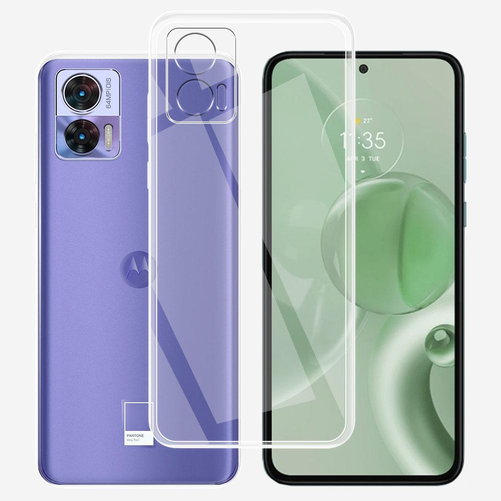 For Motorola Edge 30 Lite Case Ultra Thin Silicone Soft TPU Clear Back Case Cover For Moto Edge 30 Neo Coque Edge 30 Ultra Funda