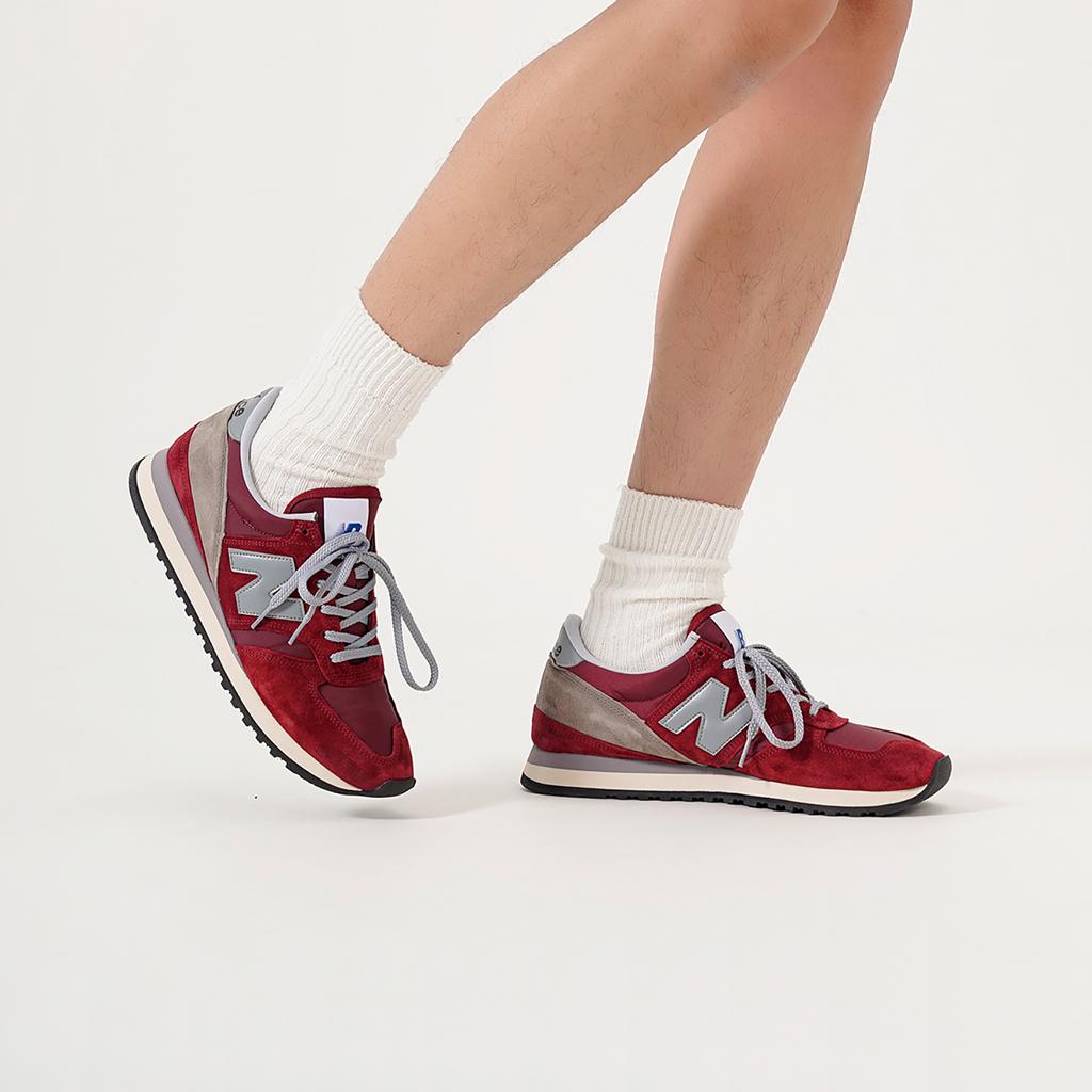 New Balance 730 MiUK 40-летний юбилей бордовые кроссовки M730UKF