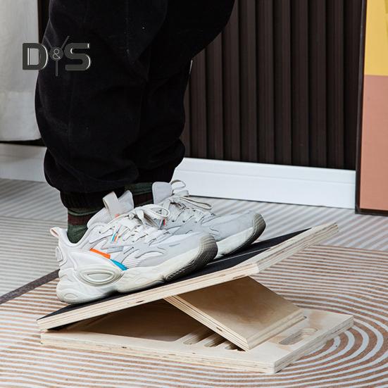 Наклонная доска для растяжки икр, регулируемая наклонная доска для физиотерапии для мужчин и женщин, тренировки в домашнем тренажерном зале, приседания, клин, тренировка мобильности, носилки для голеностопного сустава