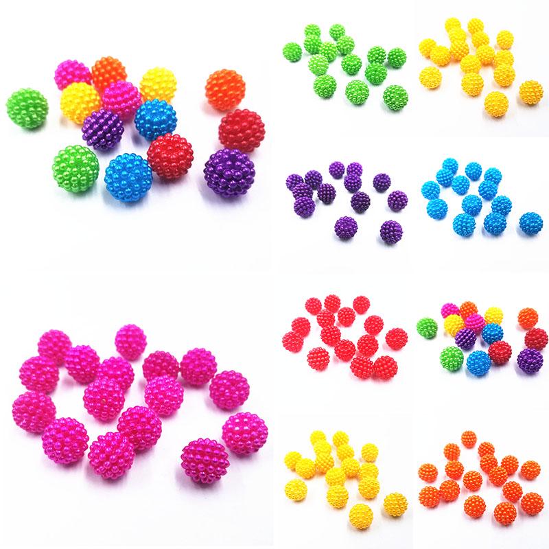 Красочные бусины Bayberry, круглые свободные бусины-разделители, подходят для европейских бусин для изготовления ювелирных изделий