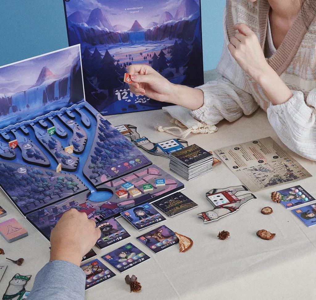 Large Board Game Strategy Game 12 Rivers Players Minutes Official Japanese Translation Included Authentic Product Family-friendly 2-4 45-75