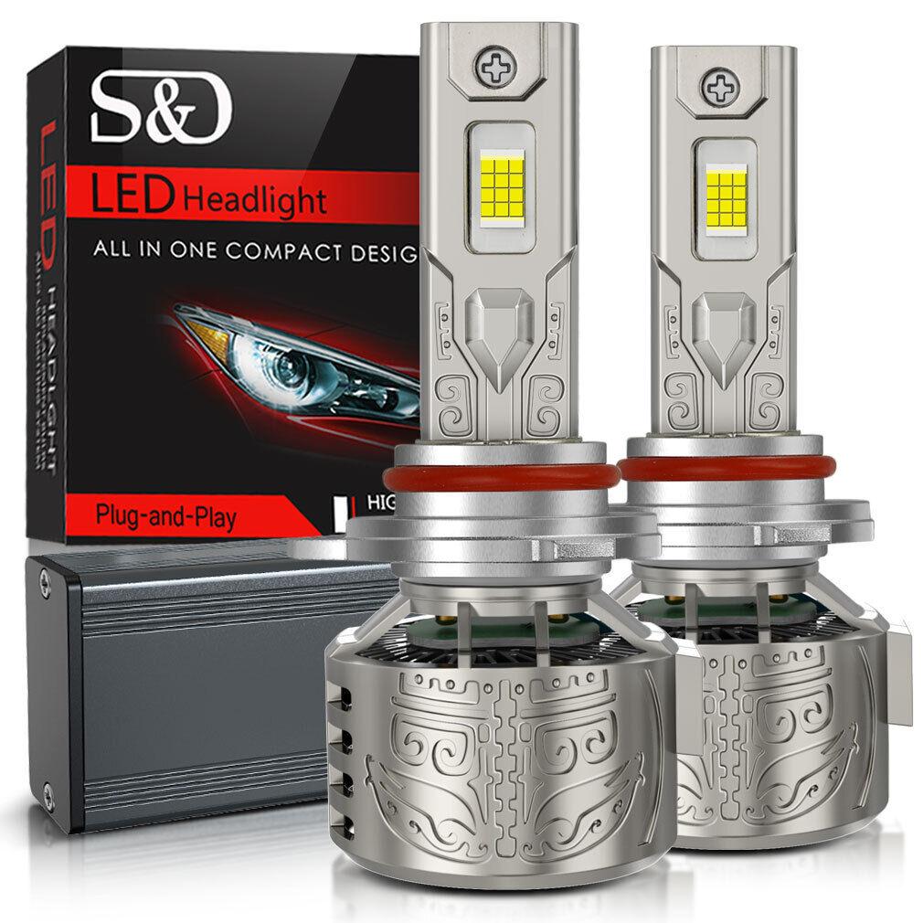 2 шт. светодиодные лампы H7 H4 для фар 6000K H1 H3 H8 H11 Led 9005 HB3 9006 HB4, автомобильная лампа 130 Вт 80000 лм 9012 Hir2, мощная фара Canbus 24SMD CSP Chips