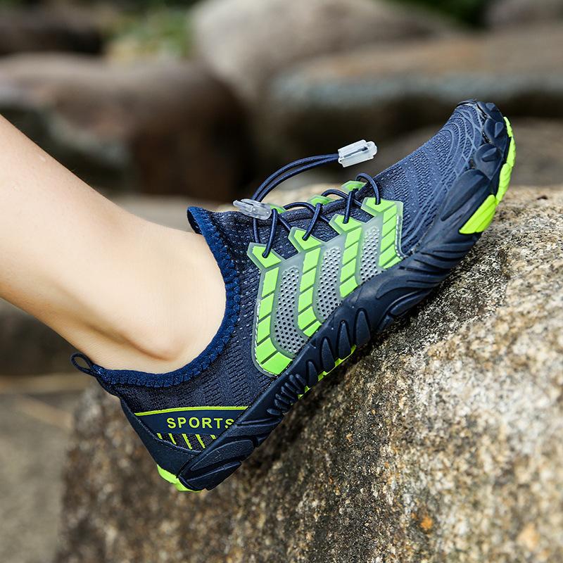 Весна и лето, новые мужские и женские туфли на толстой подошве для плавания на открытом воздухе, пляжная обувь, модная обувь для ручья, забродная обувь, повседневная обувь