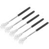 5Pcs Extendable Back Massager Stainless Steel Telescopic Portable Retractable Rear Back Scratcher
