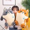 New Cartoon Creative Shiba Inu Erha Plush Toy Cute Husky Doll Decompression Doll Rag Doll