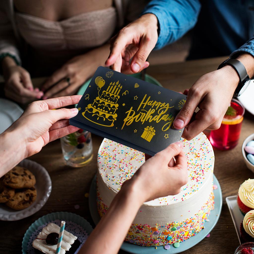 Creative Birthday Cash Envelope For Kids Adults Surprise Gift Card Holder Party Favors Eco Friendly Paper Design