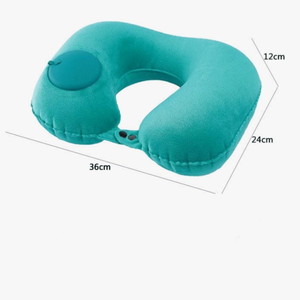 Portable Automatic Inflatable U-Shape Cervical Vertebr Pillow Neck Pillow Travel Pillows