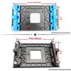 Зажим вентилятора процессора AMD, основание радиатора для материнских плат AM2/AM3/FM1/FM2/AM4/AM5