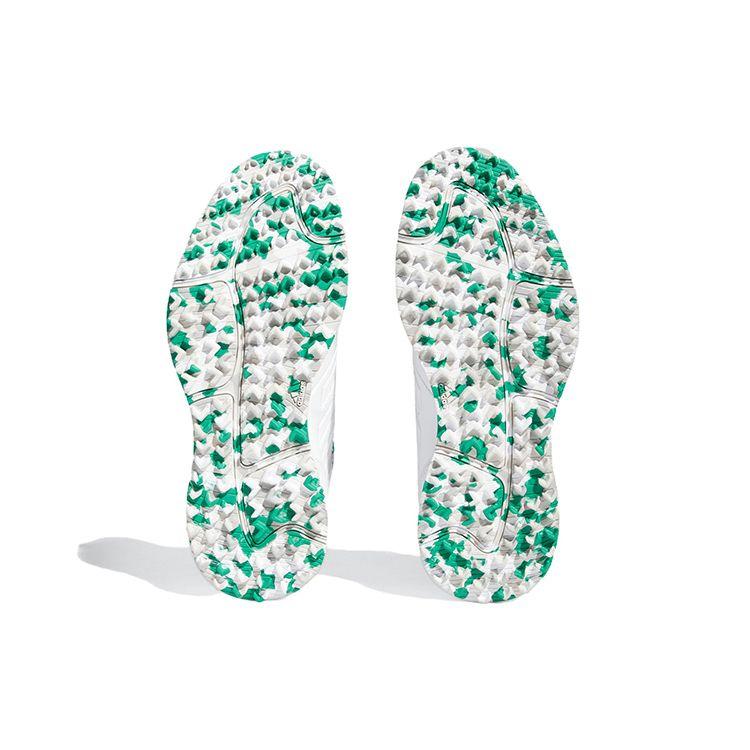 Adidas S2G SL 23 Амортизирующие Нескользящие Прочные Низкие Кроссовки для Гольфа Мужские Кроссовки Белый Зеленый GV9422