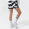adidas Оригинал Marimekko Удобные Спортивные Вышитые Дышащие Повседневные Шорты Женские Шорты Черный Белый H20477