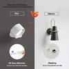 LED Wall Sconces Light, 3 Brightness Levels 3 Color Modes Wall Lights, 2000mAh Battery Operated 360° Rotatable Touch Control