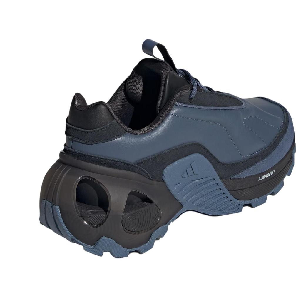 adidas Wonder Runner Противоскользящие Износостойкие Низкие Повседневные Кроссовки для Бега Унисекс Сине-Черные Кроссовки JQ7584