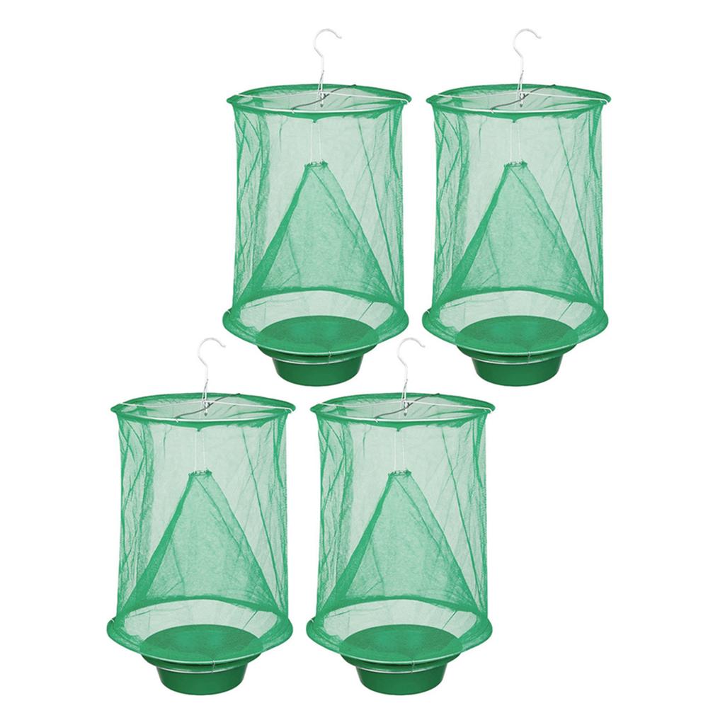 Ranchs Fly Trap Reusable Hanging Catchers Cage For Backyard