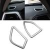 Car Styling ABS Plastic Interior Air Conditioning Vent Outlet Speaker Cover Dashboard Trims For 3 Series F30 316 318 13-16