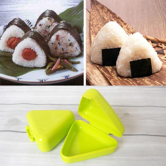 Triangle Sushi DIY Nori Rice Ball Box Press Mold Onigiri Maker