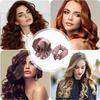 2 Sets Heatless Curling Rod Silk Curls No Heat Hair Curler Soft Hair Rollers Sleeping Headband Hair Curlers Hairs Styling Tools