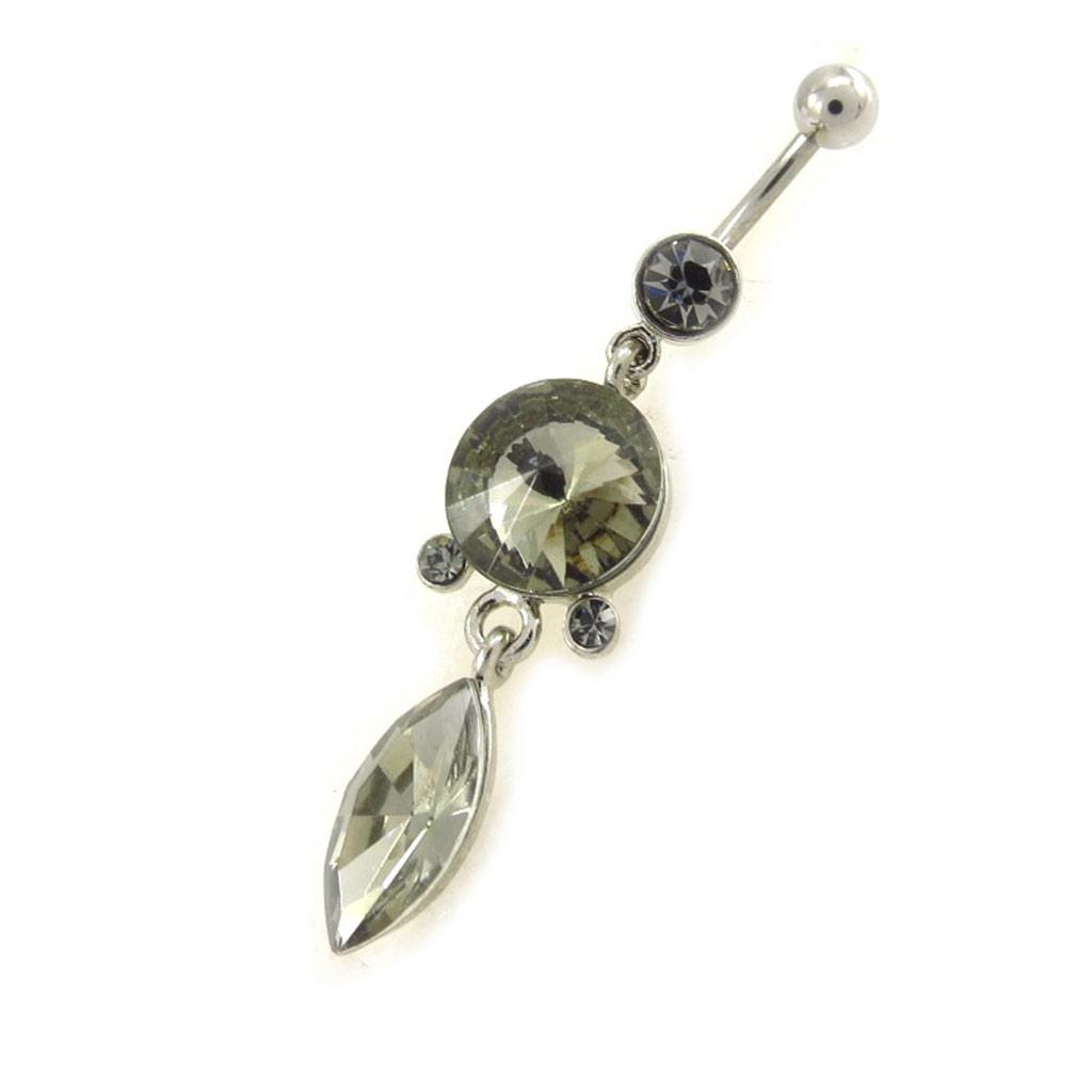 Les Trésors De Lily [K0983] - Пирсинг «Скарлетт» дымчато-серый