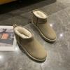 Fashion New Non-slip 2024 Hot Sale Winter Women Ankle Boots Warm Short Plush Flat with Outdoors Women's Snow Boots Botines De Mujer