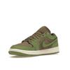 Air Jordan 1 Low SE Olive Brown Kelp Женские кроссовки Green Sky-J-Light-Olive Sail FB9893-300