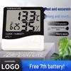 Smart Digital Wall-Mounted Thermo-Hygrometer for Baby Room - HTC-1