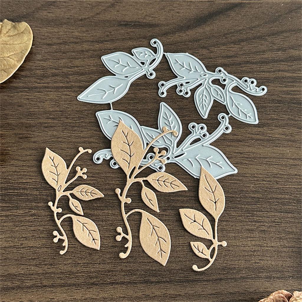 Leaves Metal Die Cuts Carbon Steel Cutting Dies Embossing Stencils for Card Photo Journal Scrapbooking Decorations