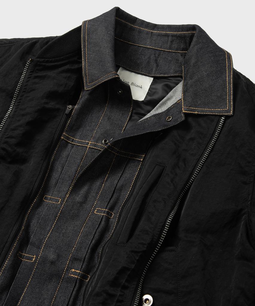 Nonblank Detachable Ma-1 Jacket_Black