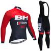 Team BH Cycling  Jersey Bibs Pants Suit ITALIA  Ropa Ciclismo Men Women Thermal Fleece Bike Jacket Maillot Jersey Clothing