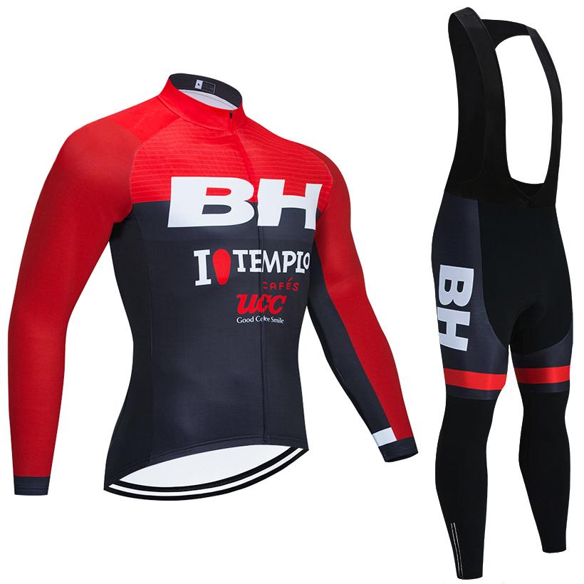 Team BH Cycling  Jersey Bibs Pants Suit ITALIA  Ropa Ciclismo Men Women Thermal Fleece Bike Jacket Maillot Jersey Clothing