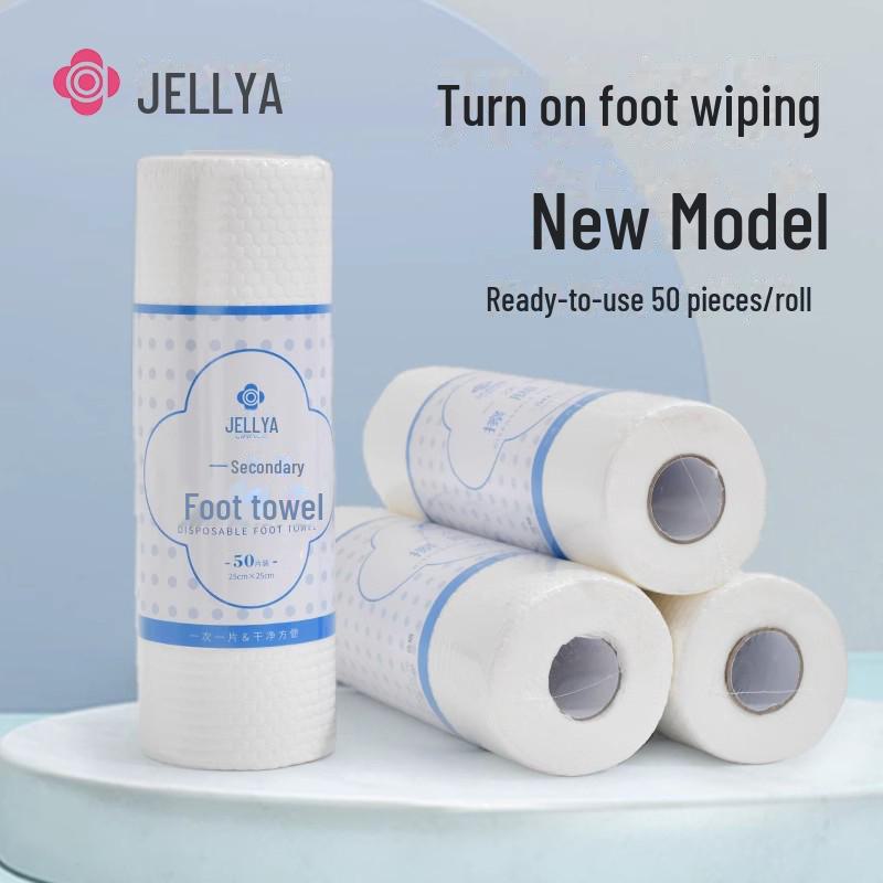 Впитывающие полотенца Jieliya Foot Therapy — одноразовые, толстые и идеально подходят для ухода за ногами