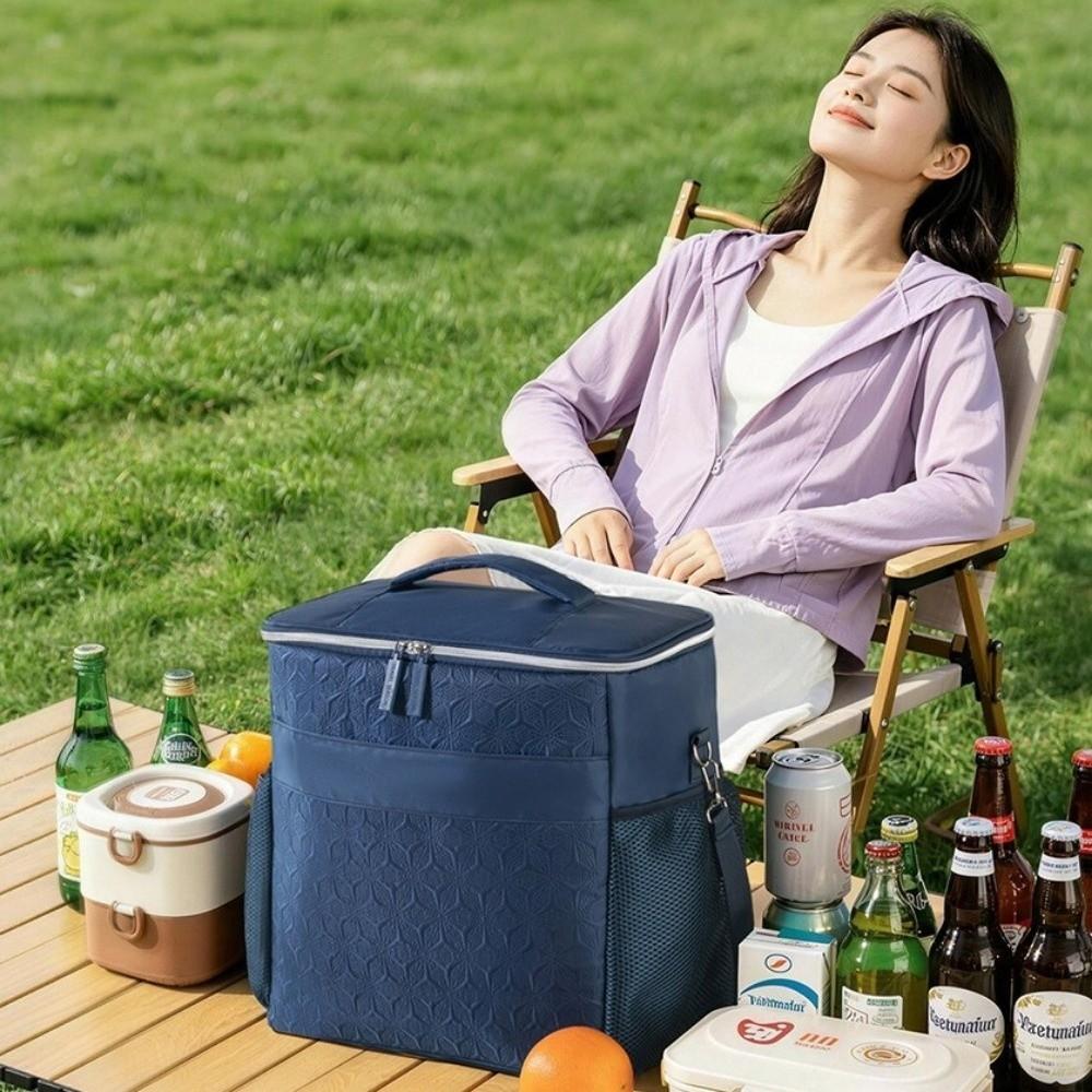 Multifunctional Insulated Lunch Bag Thickened Aluminum Food Thermo Bag Work Office