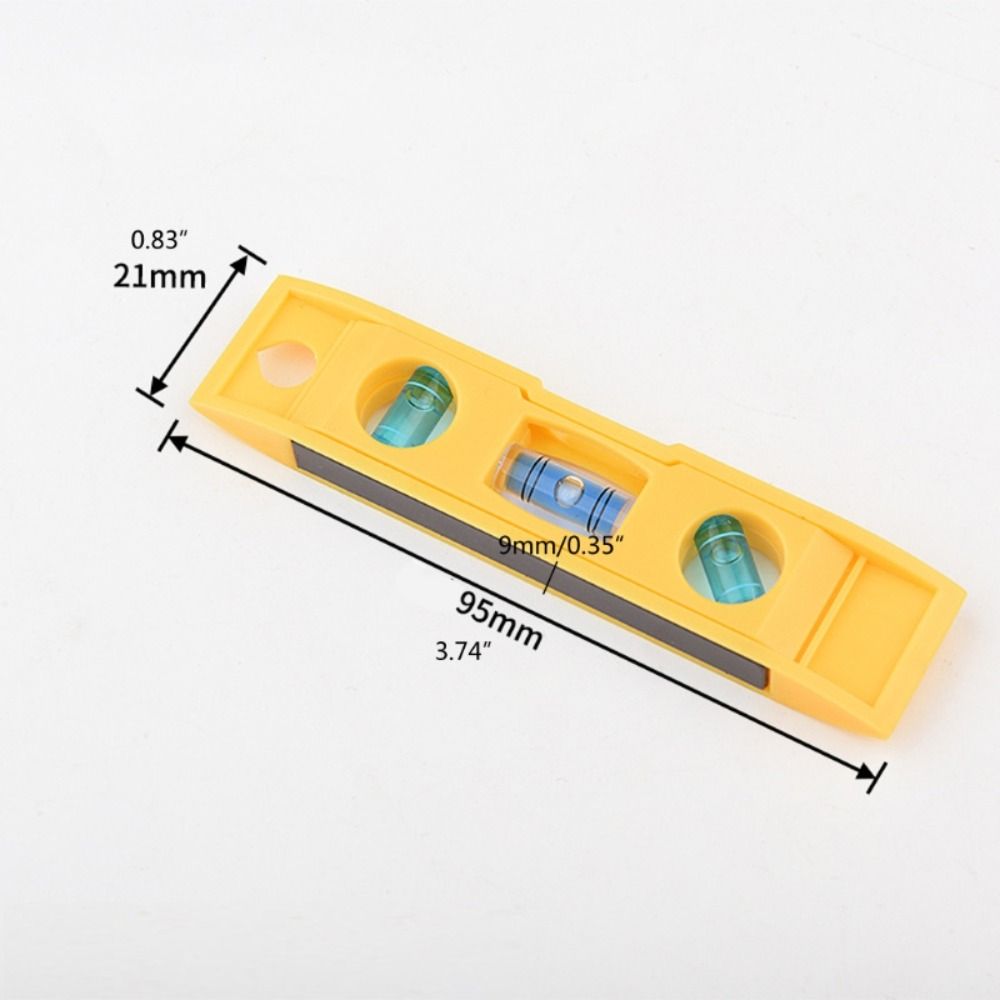 Tool For Carpentry Tool Laser Level 3 Bubble Level Horizontal Ruler Strong Magnetic Gradient